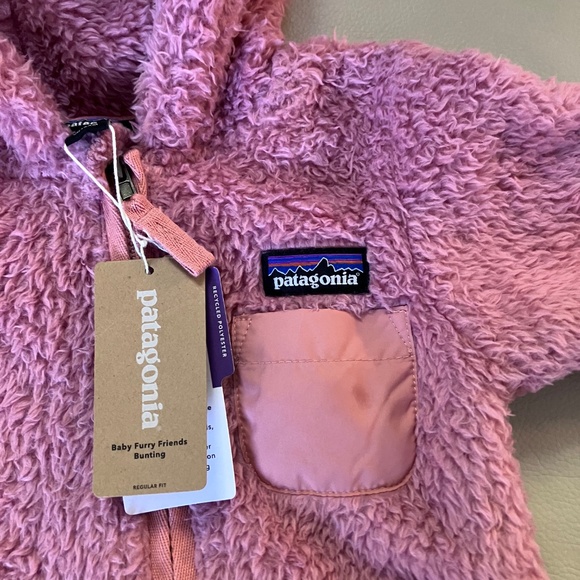 Baby Furry Friends Fleece Bunting NWT - Picture 4 of 7